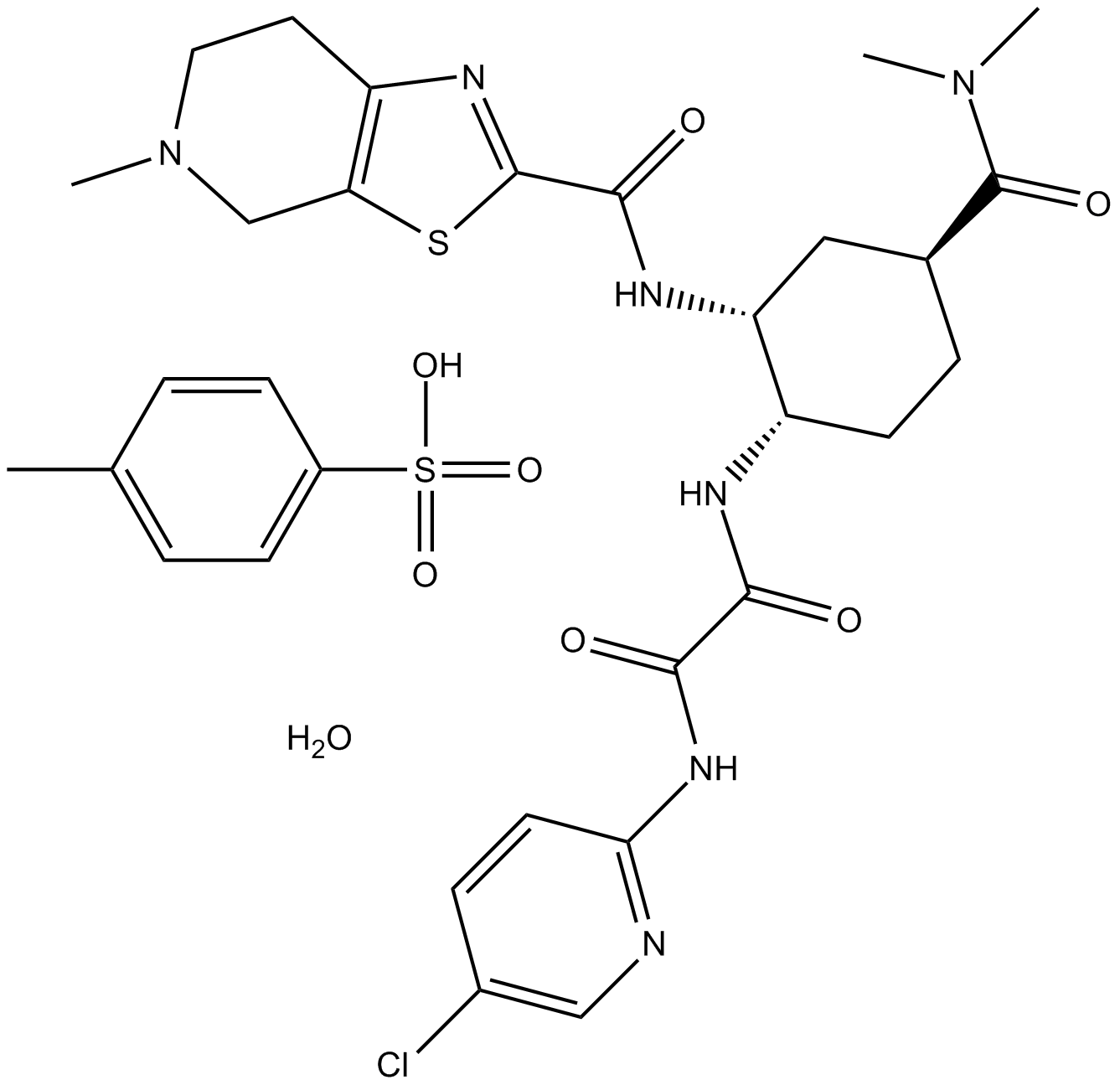 美国APExBIO中文官网 Edoxaban tosylate monohydrate