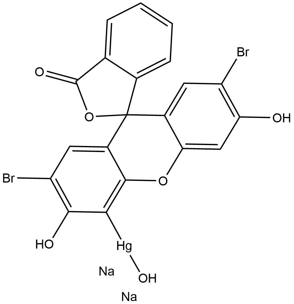汞溴红; Mercurochrome; Merbromine; Mercurocol; Sodium mercurescein ...
